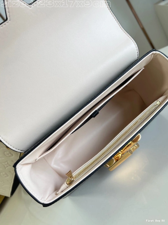 First bag ru TWIST LOUIS MM-23*17*9.5CM VUITTON 0715
